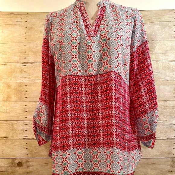 Cato High Low Blouse Size Medium - Picture 1 of 6